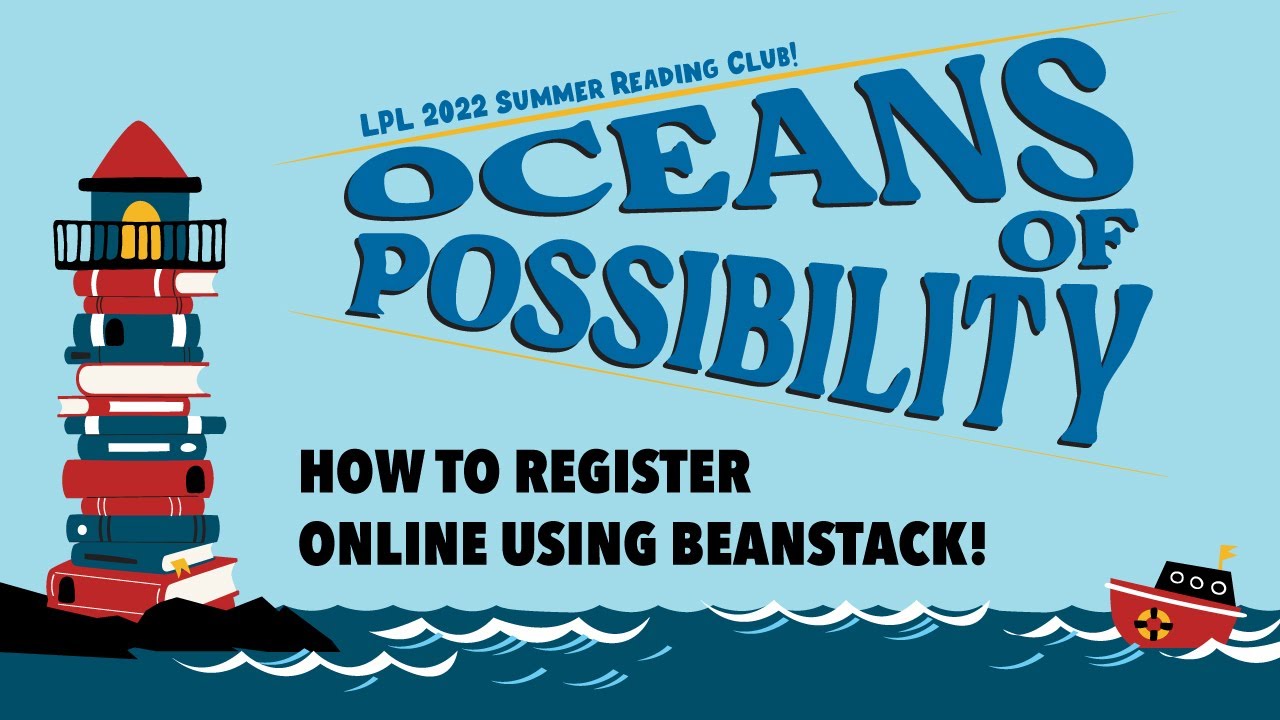 2022 Summer Reading Club - How to register on Beanstack