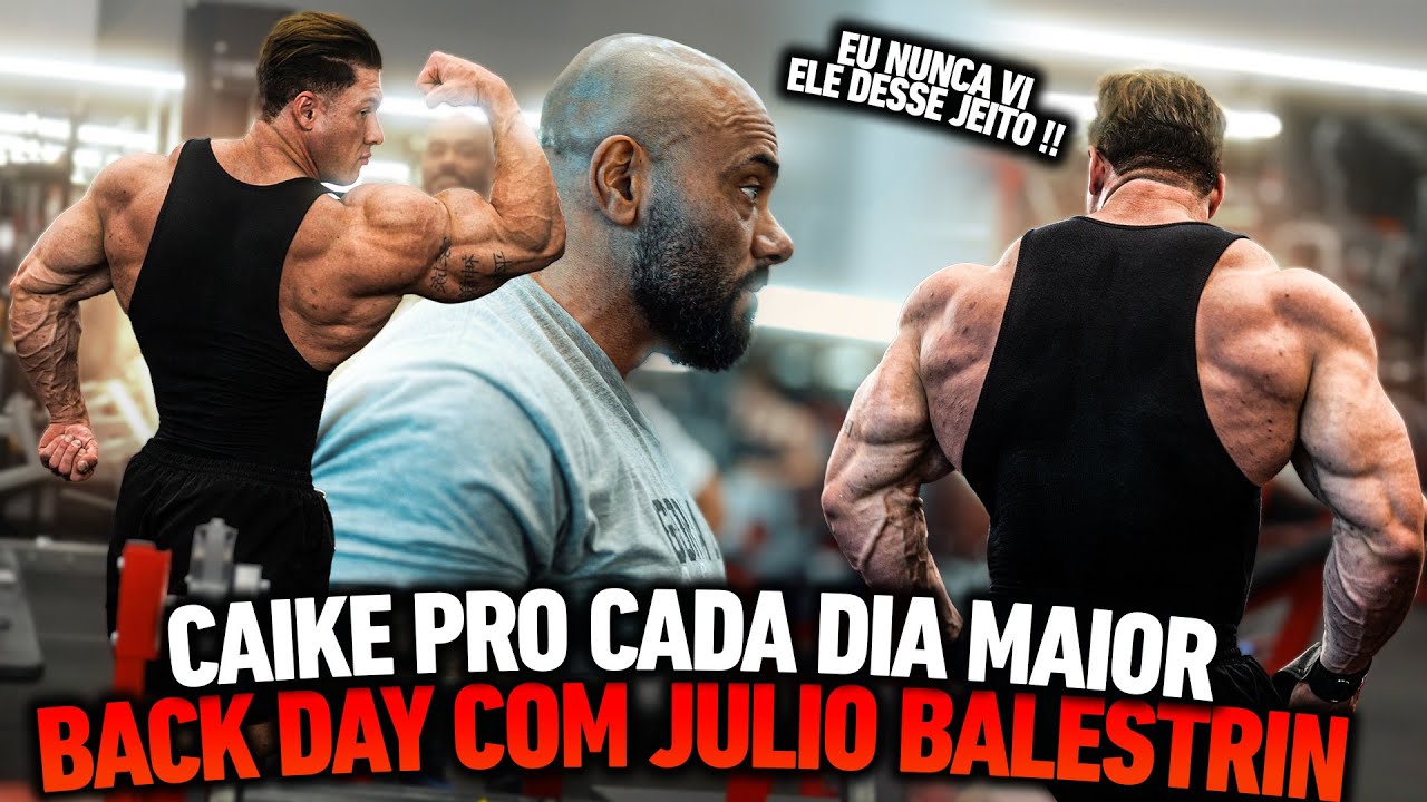 CAIKE PRO CADA DIA MAIOR - BACK DAY COM JULIO BALESTRIN !!!