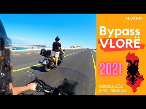 Bypass i Vlorës 2021 | Honda X ADV - 🇦🇱 Albania @MTravelVlog