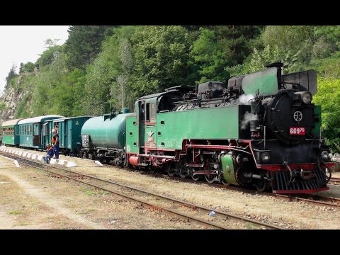 Rhodope Mountain Railway, Part 1 - forward facing and on train cameras
