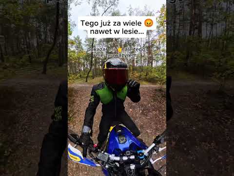 Mam wrażenie, że kukurydziarze są wszędzie 😡  #viral #vibe #kukirin #las #moto