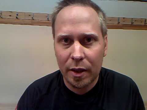 Matchens artist Jesper Hussfelt etter Högalids IF - FC Andrea Doria 1-1 søndag 7. juni 2009