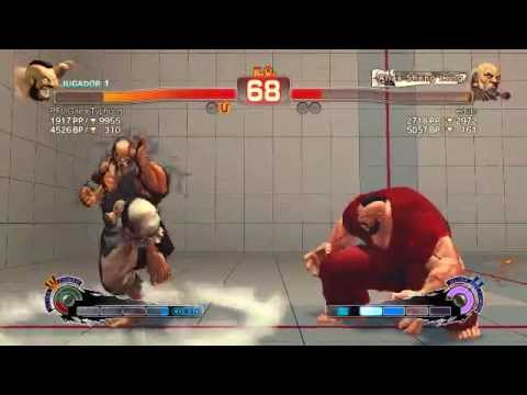 Batalla de Ultra Street Fighter IV: Zangief vs Gouken