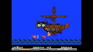 Parodius Da! (Famicom, 1990) – 1 Narrative Loop No-Death Session (Single Player) [Normal] [CC] 🎭🚀🌀