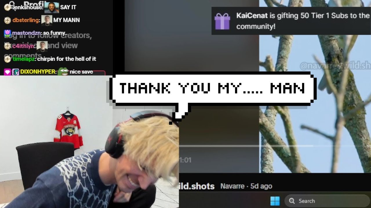 xQc almost Calls Kai Cenat his 