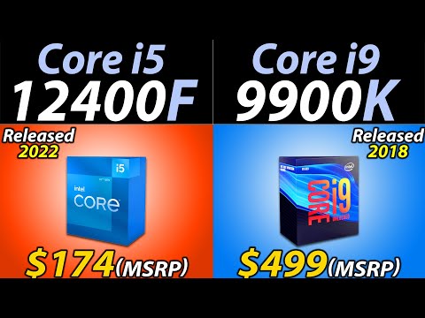 i5-12400F vs. i9-9900K | How Much Performance Difference?