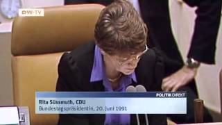 Seit 20 Jahren - Hauptstadt Berlin, Bundesstadt Bonn | Politik Direkt