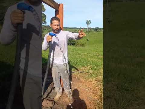 BOMBEAMENTO SOLAR. FAZENDA PRINCESA DA SERRA.  CÓRREGO DO OURO-GO.