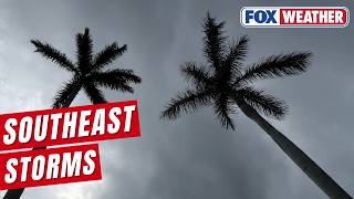 Slow-Moving Storms Take Hold Of Southeast With Days Of Rain Ahead