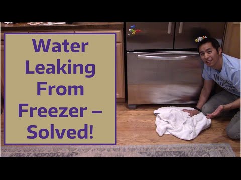 Water Leaking From Freezer – Solved!