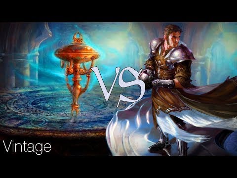 MtG Vintage Gameplay - Paradox Helm VS Bloodwater Control