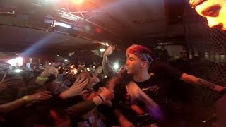 SFERA EBBASTA &amp; CHARLIE CHARLES - &quot;VISIERA A BECCO&quot; LIVE @ KINDERGARTEN, BOLOGNA