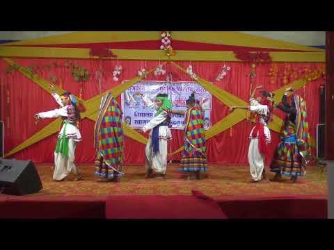 MOST ENJOY FUL DANCE RAJASTHANI SONG BY GIRLS CLASS 11TH SUDARSHAN SARSI 2022 PROGRAM ANNUAL DAY