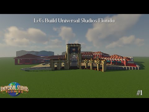 EPIC Universal Studios Build in Minecraft! Watch Now!