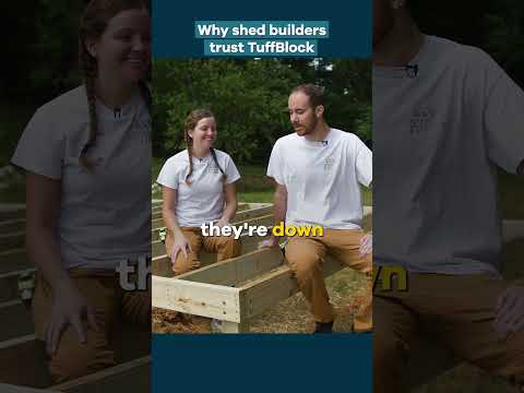 Why Shed Builders Switched From Concrete Deck Blocks #shedbuild #shed #deckbuilding #diy #building