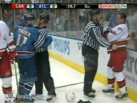 Craig Adams vs J.P. Vigier Nov 1, 2006