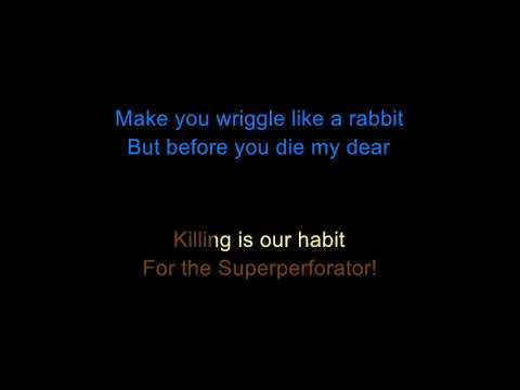 Der Schuh des Manitu - Superperforator Song [Karaoke]