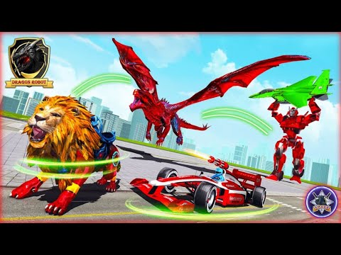Car Robot Transform - Flying Dragon Robot