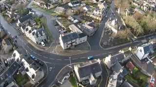 preview picture of video 'DJI Phantom 2 Vision Plus, flying over Kintore, Aberdeenshire.'