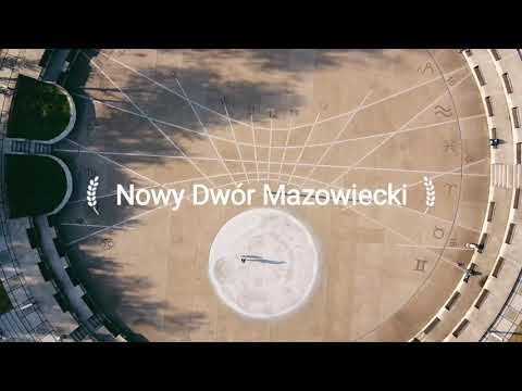 Nowy Dwór Mazowiecki z lotu ptaka.
