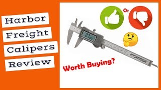 Harbor Freight Digital Caliper Review - Pittsburgh 6 inch Caliper