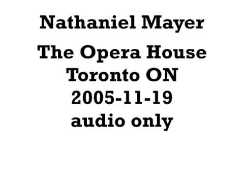 Nathaniel Mayer 2005-11-19