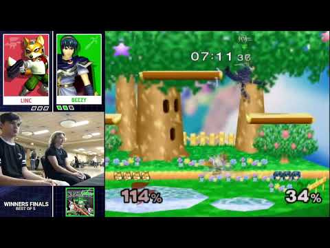 Beezy (Marth) vs. missinglinc (Fox) - Winners Finals - Smashkatoon 63