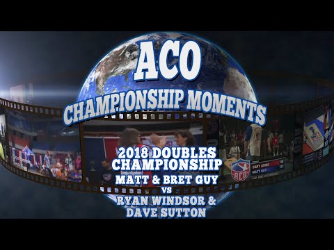 ACO World Championships Winning Moments - 2018 Doubles Champ