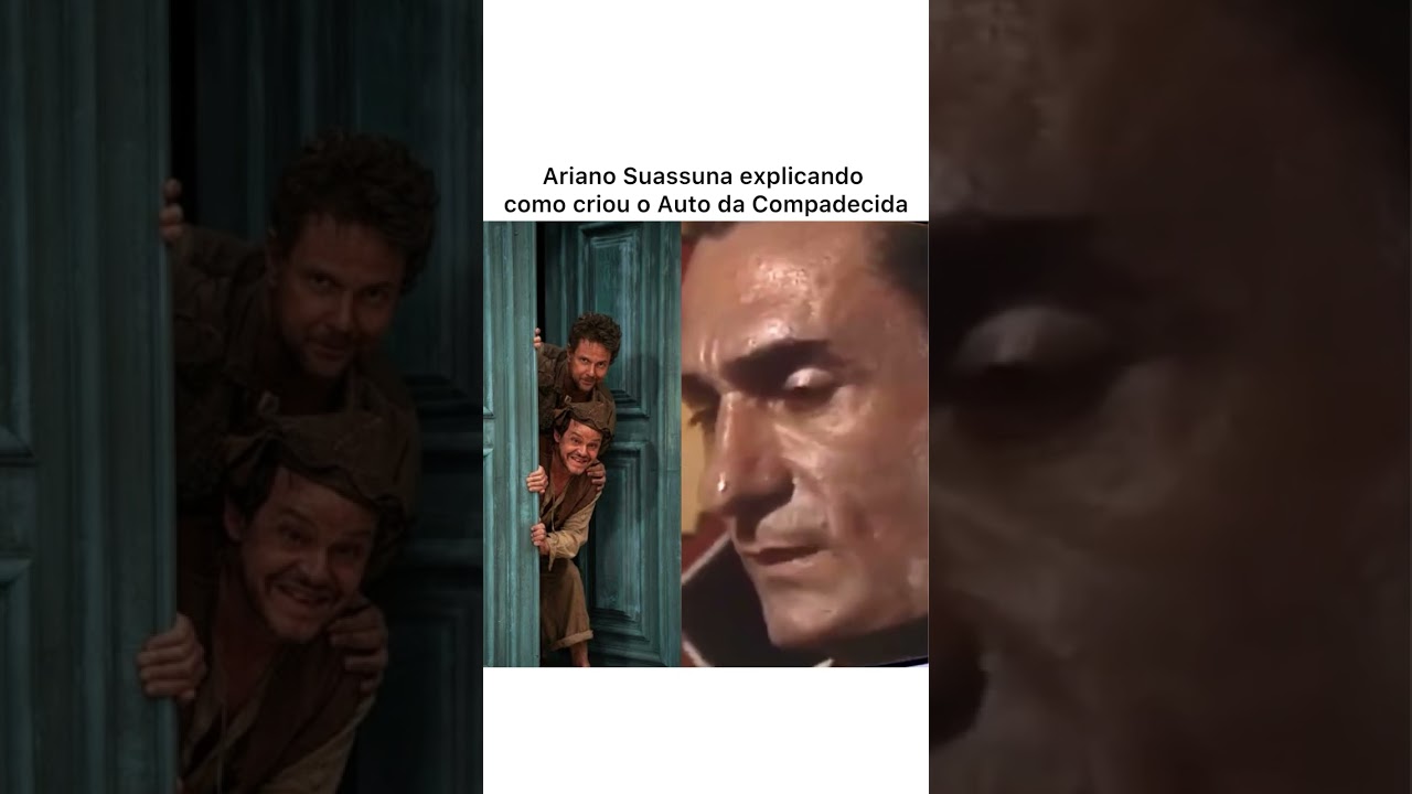 Ariano Suassuna explica a criação de O Auto da Compadecida