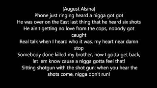 August Alsina - DownTown (Lyrics) Ft. Kidd Kidd (R.I.P Melvin Labranch III)