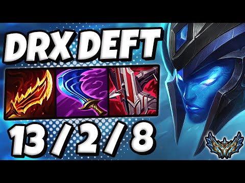 Deft Kalista vs Xayah [ ADC ] Patch 12.9 Korea Challenger ✅