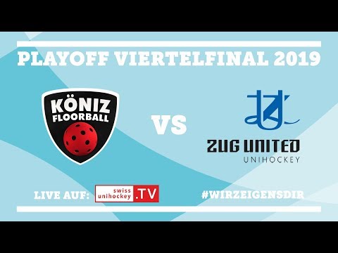 Playoff Viertelfinal 2019 Köniz gegen Zug