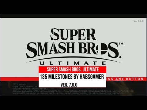 135 Milestones in Smash Ultimate (Ver. 7.0.0)