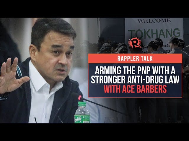 Rappler Talk: Arming the PNP with a stronger anti-drug law