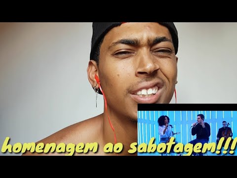 REAÇAO /MANO G Fabio brazza part. Negra Li - Anjo de Asas Negras (DVD Colírio da Cólera)