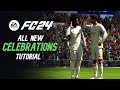 EA FC 24 | ALL NEW CELEBRATIONS TUTORIAL | Playstation & Xbox