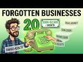 20 Boring Businesses Almost Nobody Has Started (Still Open)