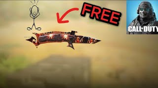 How to get a free folding knife | Call of Duty Mobile