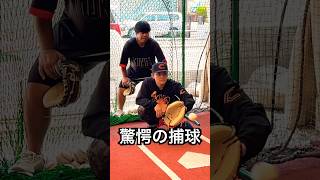 キャッチャーコーチ緑川の神技フレーミング #shorts