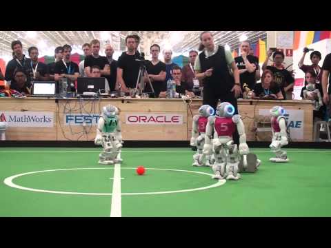 2014 RoboCup SPL Semi: rUNSWift Vs B-Human