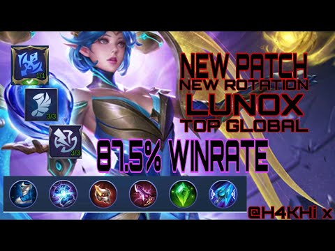 NEW PATCH! ROTATION! LUNOX YOU MUST KNOW! NO DEATH | TOP GLOBAL