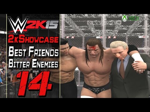 WWE 2K15 - 2K Showcase: Best Friends Bitter Enemies #14 - Hell In A Cell