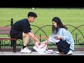 When Girl Touches Strange Man S Hand Prank