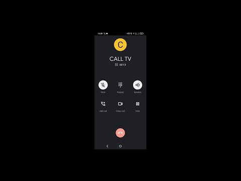 TCL 20SE Incoming Call Ringtone (Screen Video)