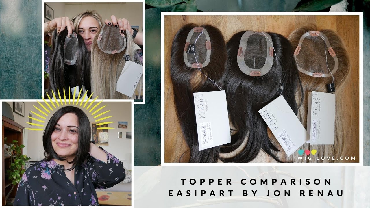 Topper Easipart - Coprire perdita di capelli allo stadio iniziale/medio: Easipart HD, HD XL e Medium
