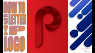 HOW TO CREATE LETTER P LOGO sinhala