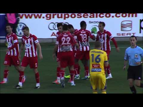 La Liga | Gol de Felipe (1-1) en el AD Alcorcón - Girona FC | 02-12-2012 | J16