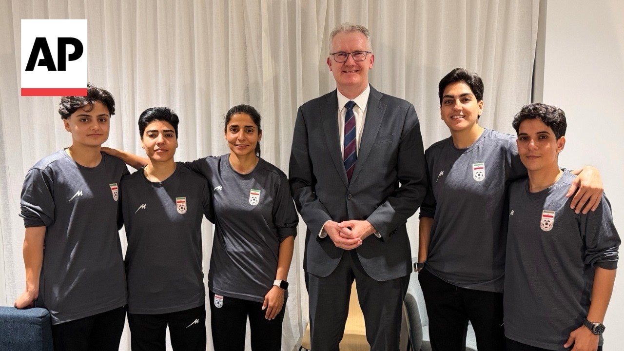Video | Australia grants asylum to 5 members of Iranian women's soccer team