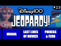 Disney Jeopardy Test Your Knowledge 7 16 23