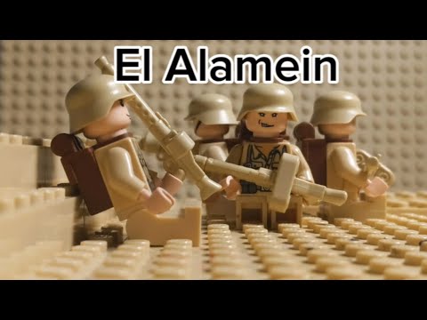 Lego WW2: The Battle of El Alamein - stop motion